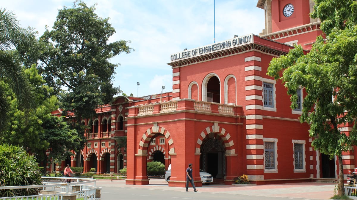 Anna University Chennai — College of Engineering Guindy main campus building