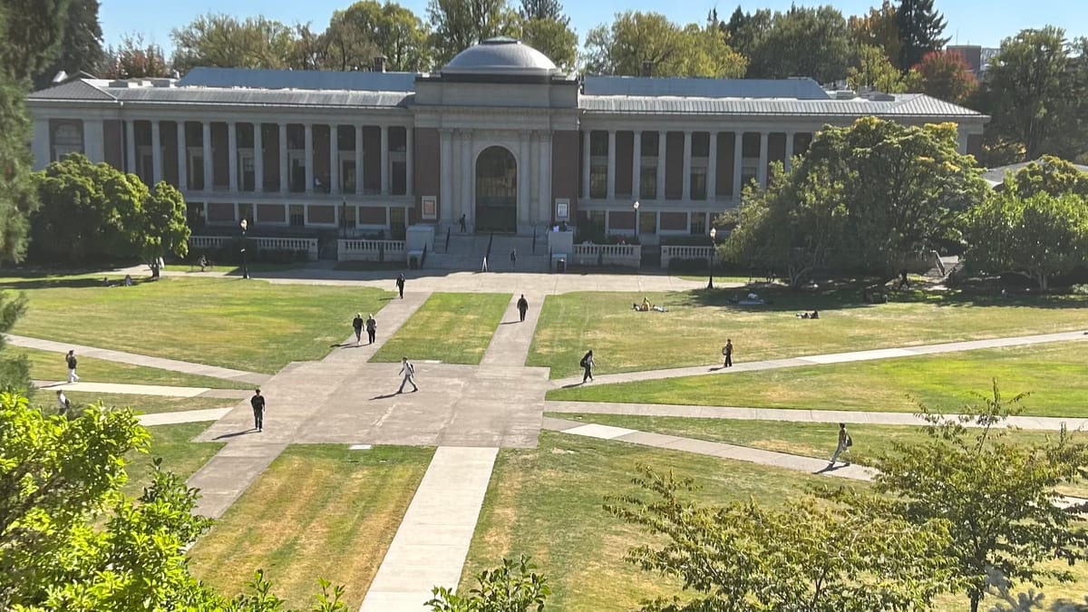 Oregon State University Memorial Union building on the Corvallis campus